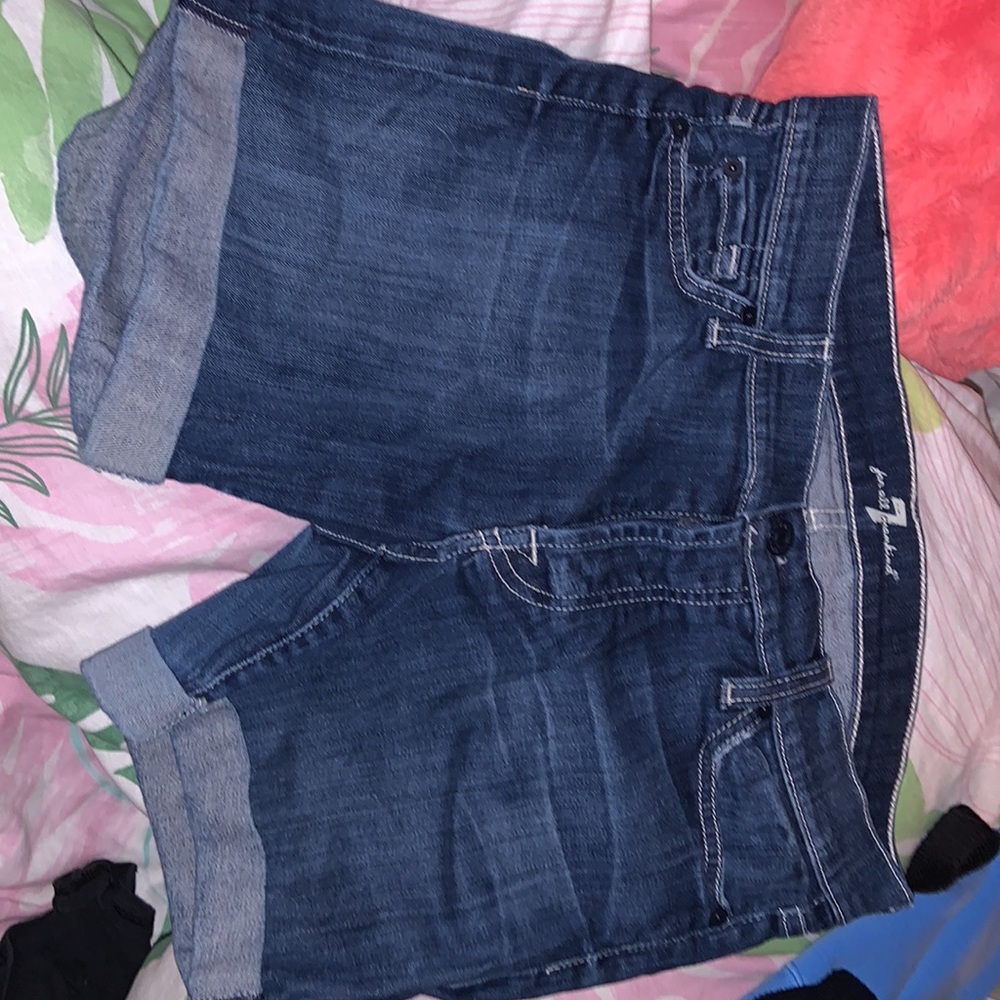Jean shorts